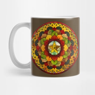 Star Mandala Autumn Mug